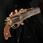 Steampunk Revolver 3D Wooden Puzzle_Black_4