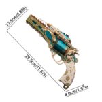 Steampunk Revolver 3D Wooden Puzzle_Blue_7