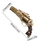 Steampunk Revolver 3D Wooden Puzzle_Golden_6