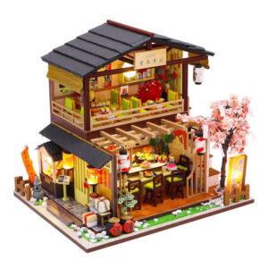 Sushi Bar DIY Miniature Dollhouse_1