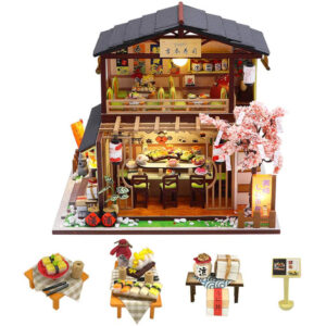 Sushi Bar DIY Miniature Dollhouse_7