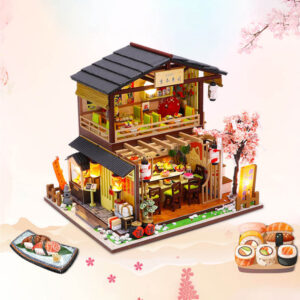 Sushi Bar DIY Miniature Dollhouse_8
