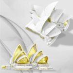 Sydney Opera House 3D Metal Puzzle_3