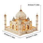 Taj Mahal Model 3D Wooden Puzzle_7