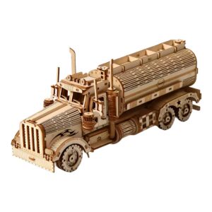 Tanker Truck Model 3D Wooden Puzzle_1