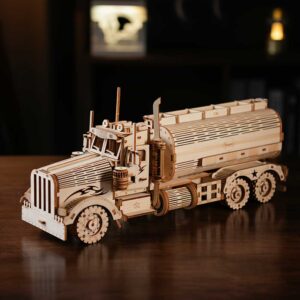 Tanker Truck Model 3D Wooden Puzzle_2