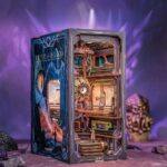 The Eye Of Old God Book Nook Miniature Dollhouse_3