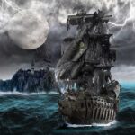 The Flying Dutchman Ghost Ship 3D Metal Puzzle_2