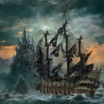 The Flying Dutchman Ghost Ship 3D Metal Puzzle_3