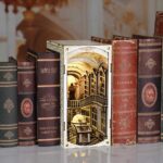 The Gods' Library Book Nook Miniature Dollhouse_3
