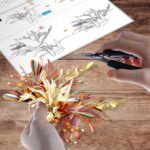 Thousand Cranes Series 3D Metal Puzzle_Luck_Amulet_2