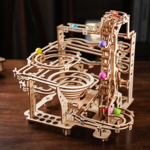 Time Tunnel Marble Run 3D Wooden Puzzle_2