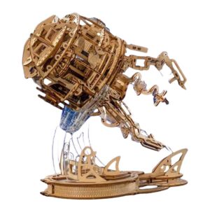 Transmission Music Jellyfish 3D Wooden Puzzle_1