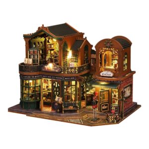 Twilight Bookstore DIY Miniature Dollhouse_1