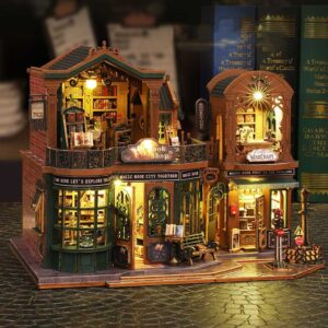 Twilight Bookstore DIY Miniature Dollhouse_2