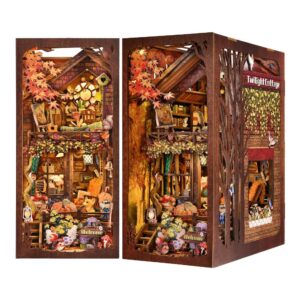 Twilight Cottage Book Nook Miniature Dollhouse_1