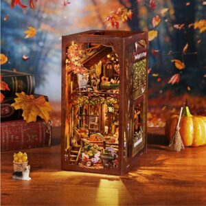 Twilight Cottage Book Nook Miniature Dollhouse_2
