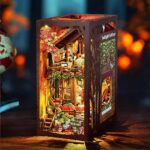 Twilight Cottage Book Nook Miniature Dollhouse_5