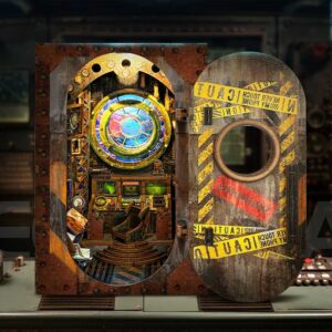 Undersea Spacetime Book Nook Miniature Dollhouse_2