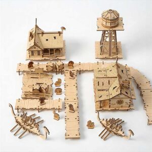Viking Fishery 3D Wooden Puzzle_2