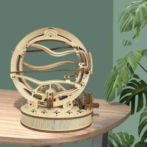Wavy Marble Run 3D Wooden Puzzle_2
