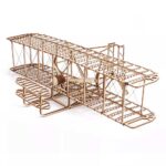 Wright Flyer Aircraft Model 3D Wooden Puzzle_5