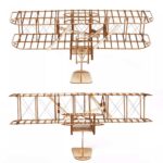 Wright Flyer Aircraft Model 3D Wooden Puzzle_6