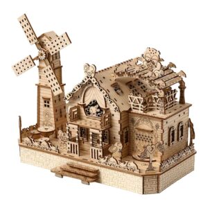 Animal Hut 3D Wooden Puzzle_1