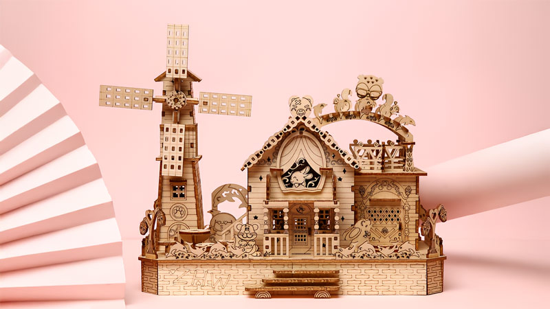 Animal Hut 3D Wooden Puzzle_Description_1
