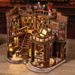 Dreamy Book Hall DIY Miniature Dollhouse_3