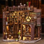 Dreamy Book Hall DIY Miniature Dollhouse_5