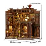 Dreamy Book Hall DIY Miniature Dollhouse_7
