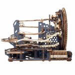Galactic Orbit Electric Marble Run 3D Wooden Puzzle_5