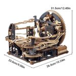 Galactic Orbit Electric Marble Run 3D Wooden Puzzle_7