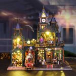 Rail-track Secluded City DIY Miniature Dollhouse_3