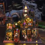Rail-track Secluded City DIY Miniature Dollhouse_5