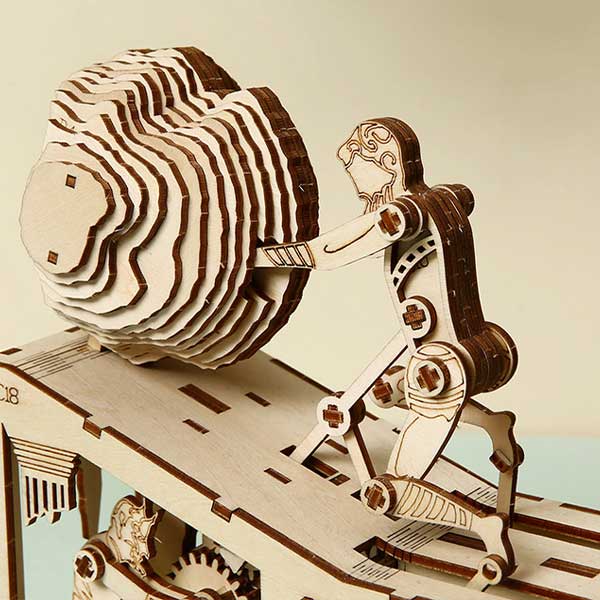 Sisyphus Automaton 3D Wooden Puzzle_Description_3