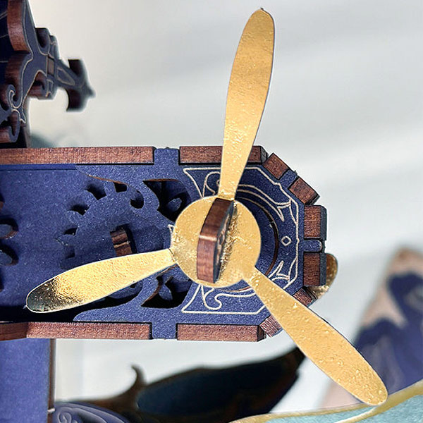 Whale Ark of the Universe 3D Wooden Puzzle_Description_2