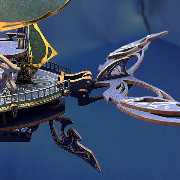 Whale Ark of the Universe 3D Wooden Puzzle_Description_3