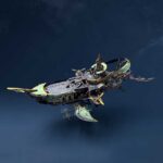Whale Ark of the Universe 3D Wooden Puzzle_Starlight_Blue_3