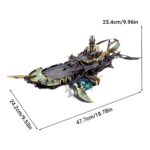 Whale Ark of the Universe 3D Wooden Puzzle_Starlight_Blue_5