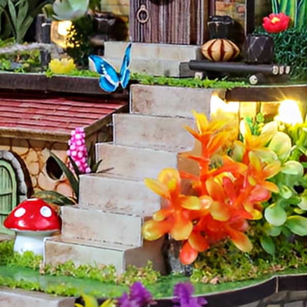 Whispering Woods DIY Miniature Dollhouse_Description_5