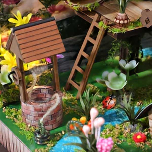 Whispering Woods DIY Miniature Dollhouse_Description_7