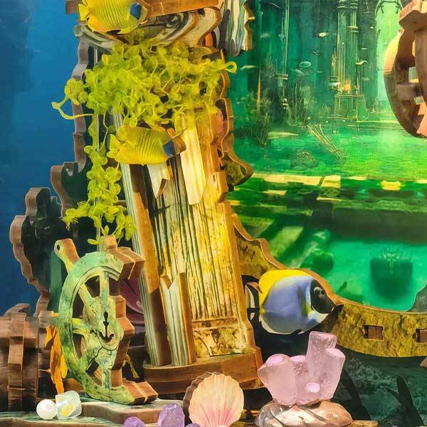 Discover Atlanta Book Nook Miniature Dollhouse_Description_6