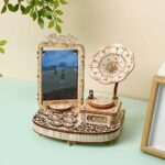 Gramophone Photo Frame 3D Wooden Puzzle_3