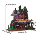 Halloween Night House DIY Miniature Dollhouse_7