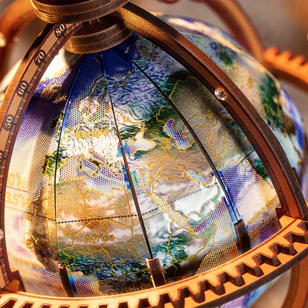 Secret World Rotating Globe 3D Puzzle_Description_2