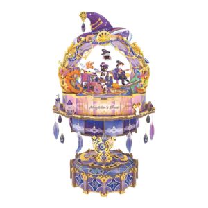 Magicians Show Music Box 3D Wooden Puzzle_1