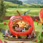 Fruit Town Series DIY Miniature Dollhouse_Apple_House_2