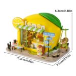 Fruit Town Series DIY Miniature Dollhouse_Lemon_Drink_Shop_4